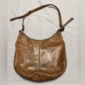 Leather FRYE Melissa hobo bag